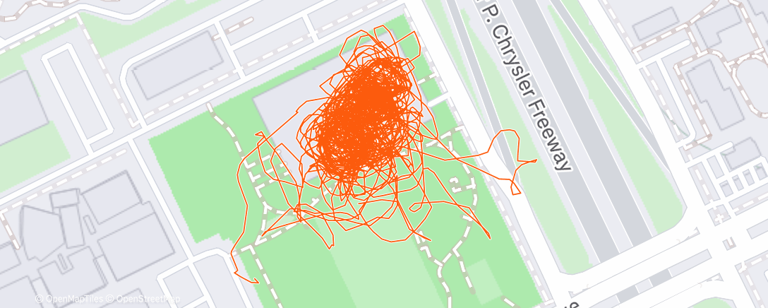 Map of the activity, MadTrack Arena