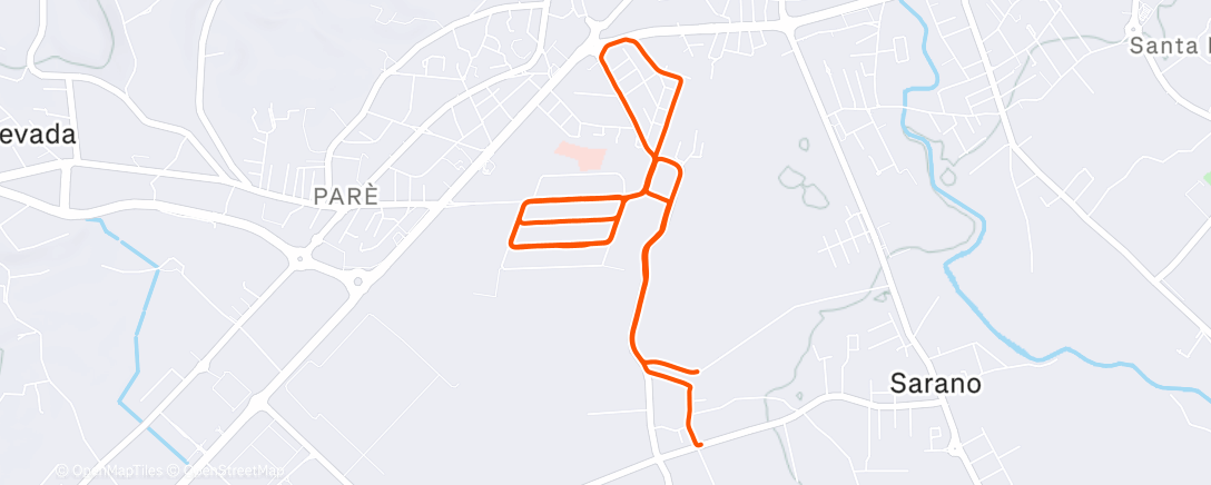 Карта физической активности (Corsa mattutina)