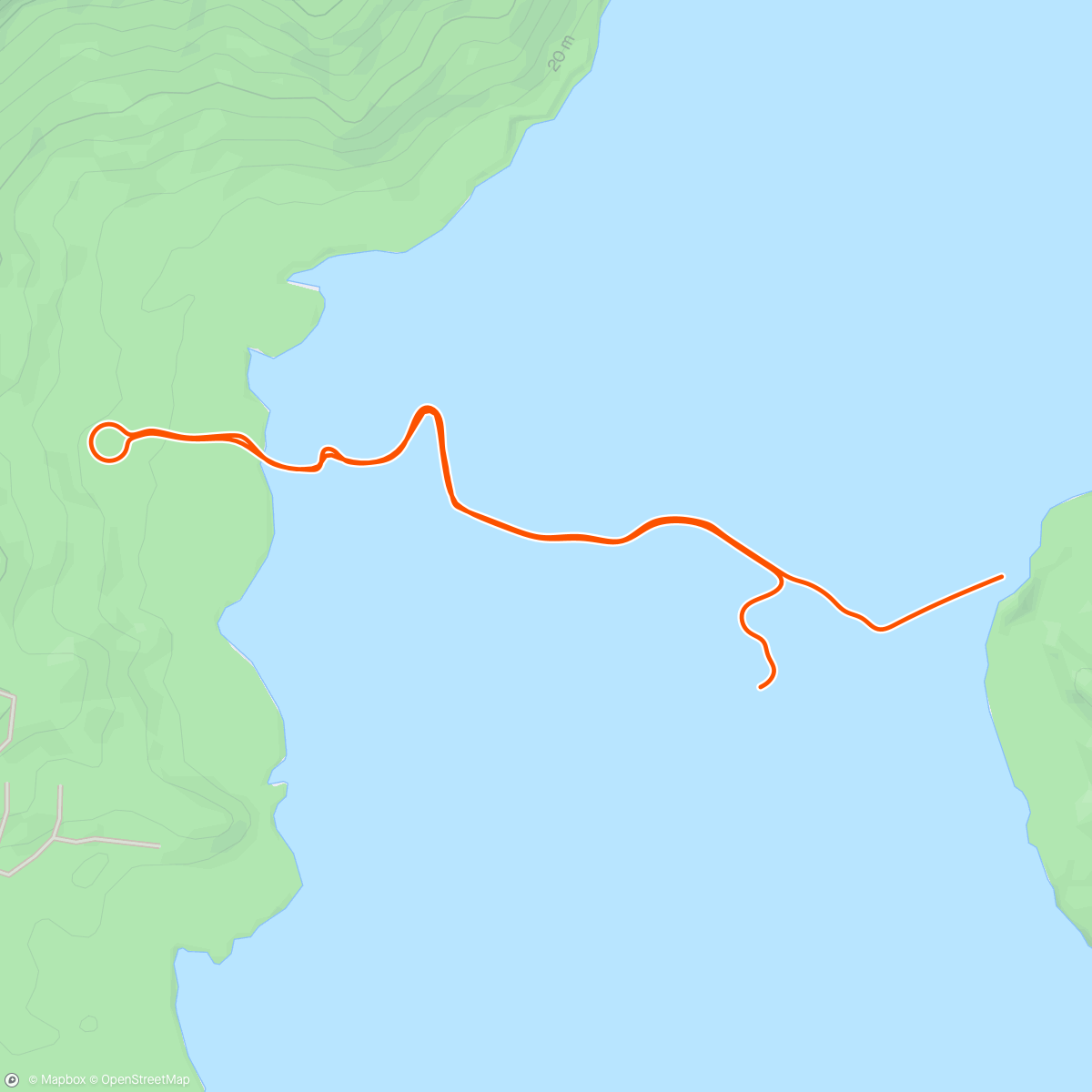 Mapa de la actividad, Zwift - Climb Portal: Cote de Pike at 100% Elevation in Watopia
