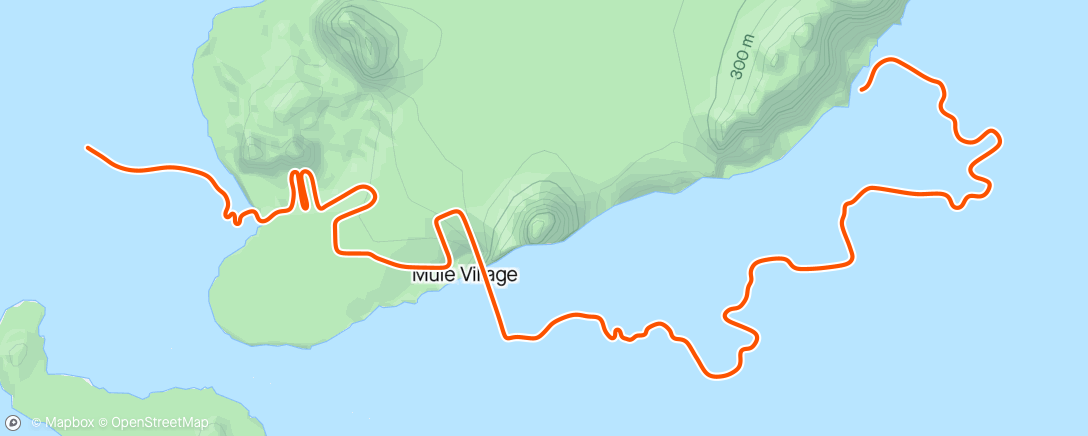 Map of the activity, Zwift - Group Ride: The HERD M2C2 (D) on Watopia's Waistband in Watopia
