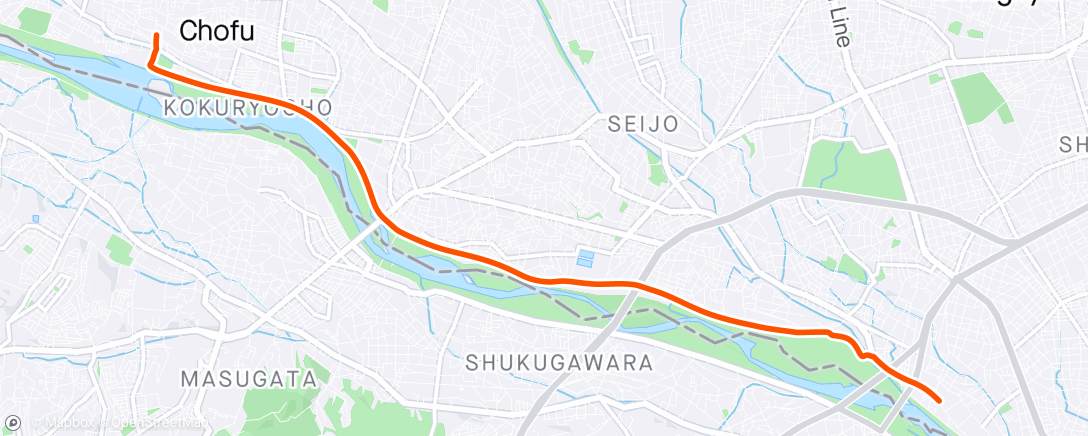 Mapa de la actividad (🌥️ 晨间骑行 #commutemarker.com)
