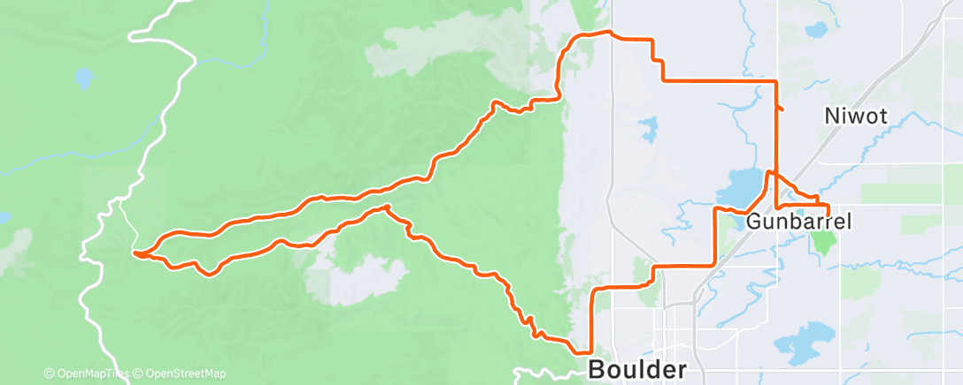 Карта физической активности (Wednesday morning group ride)