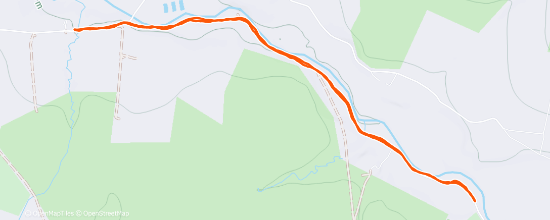 Map of the activity, Glenmuir Water