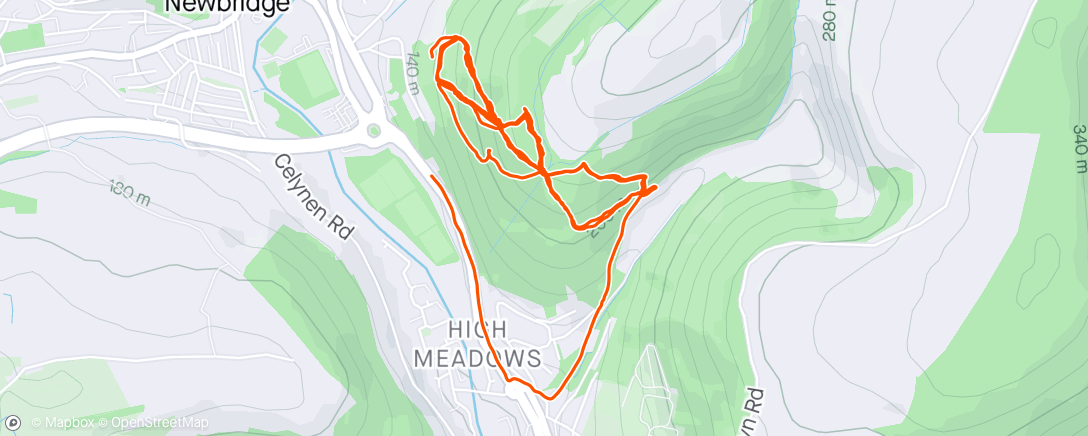 Map of the activity, Pant quickie. First ride with Shane ebike wanker
