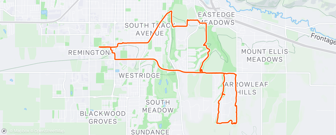 Map of the activity, Pre-pie Painted Power Hour