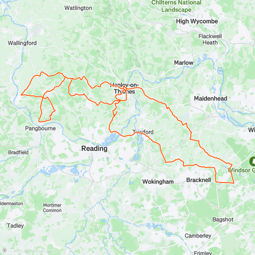 Rapha Condor Route | 119.4 km Road Cycling Route on Strava