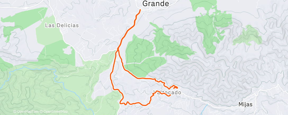 Mapa de la actividad (Quick Spin before 3 Kings Procession)