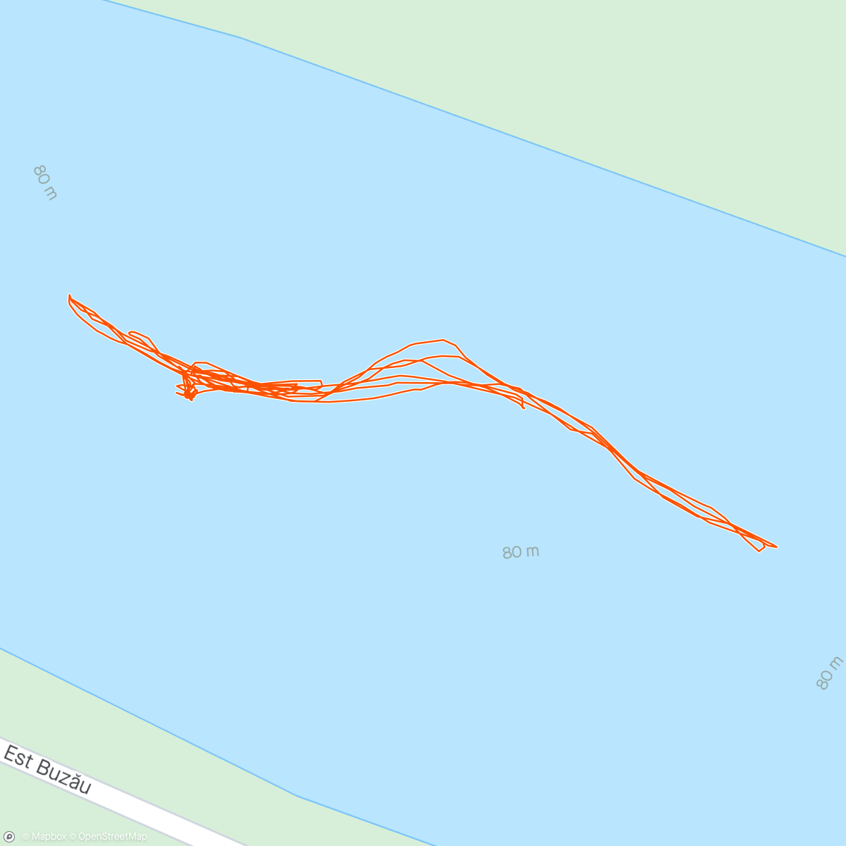 Map of the activity, SUP Surf and Electric Pump with Rechargeable Battery