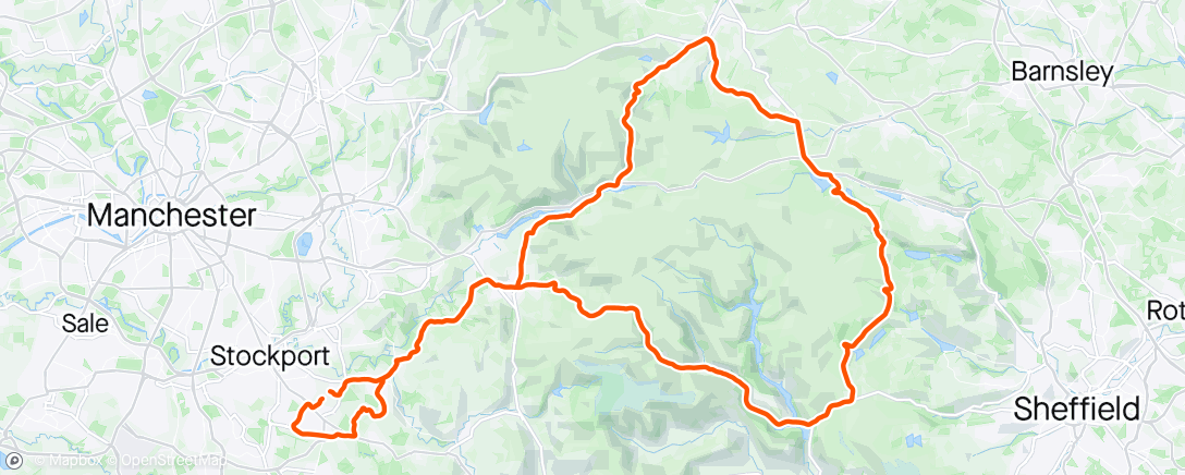Map of the activity, Peaky climbers