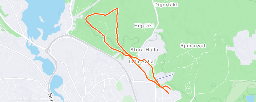 Карта физической активности (Lunch Run)