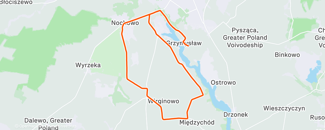 Map of the activity, Gravel