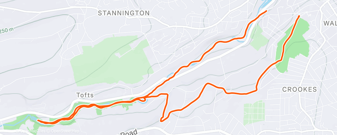 Map of the activity, Working up an appetite