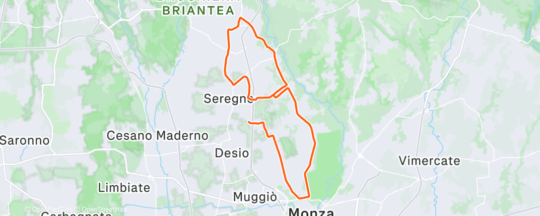 Map of the activity, Recovery 😪