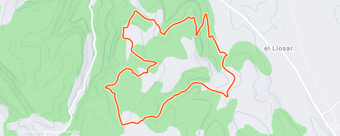 Карта физической активности (De palique con Javi)