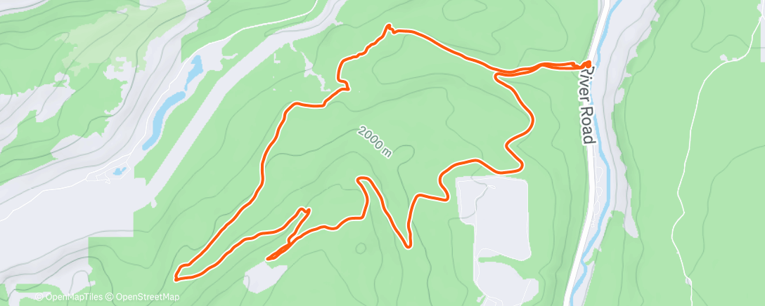 Map of the activity, Afternoon Jell
