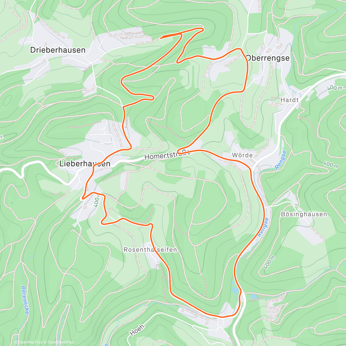 Map of the activity, Letzte Runde vor der Bescherung