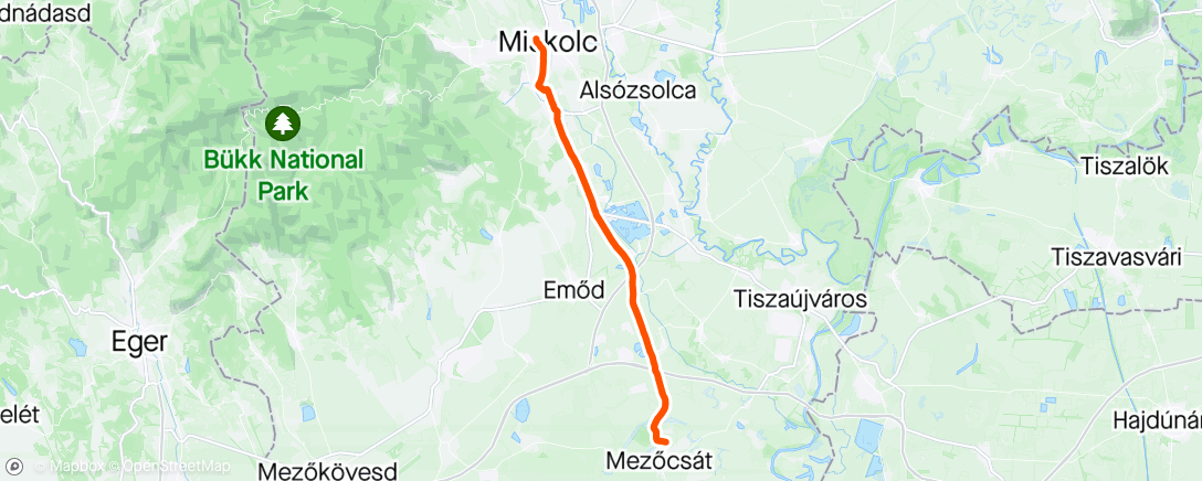 Map of the activity, SzSzSzA