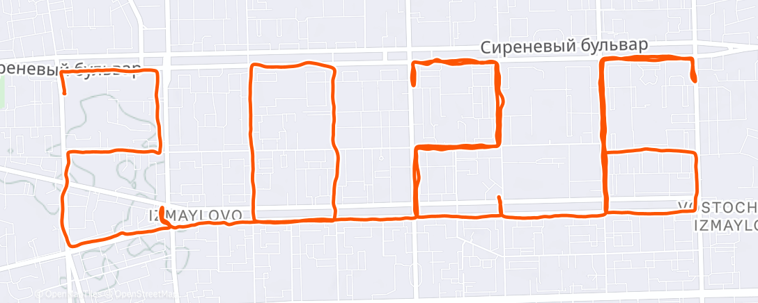 Map of the activity, Полетели 2026