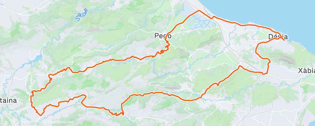 Map of the activity, TC day 4: limandola