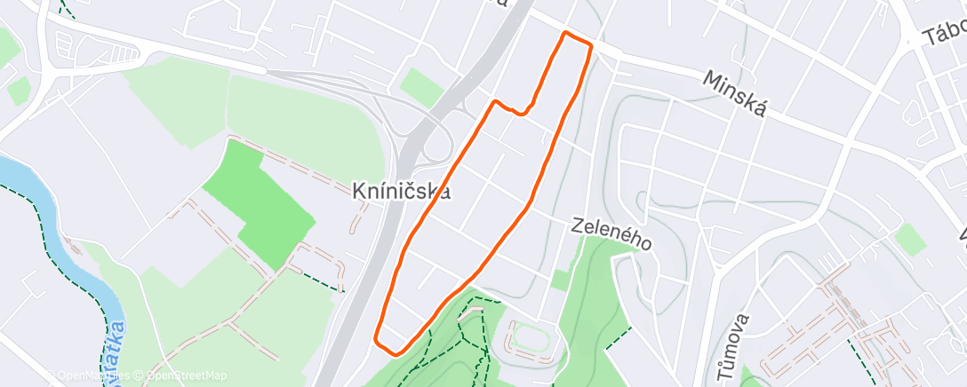 Карта физической активности (male kroky)