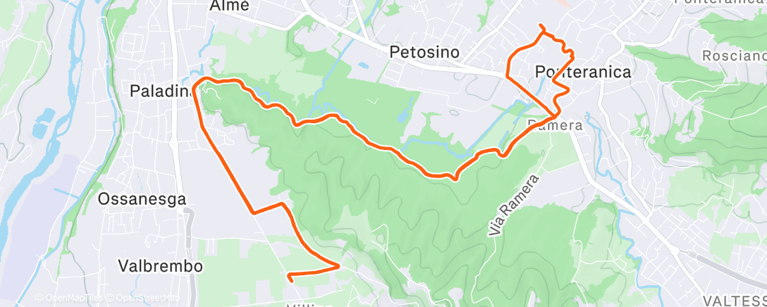 Peta aktivitas, Ciaspolaro