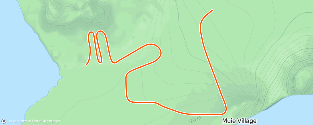 Mapa de la actividad, Zwift - Pacer Group Ride: Volcano Flat in Watopia with Maria