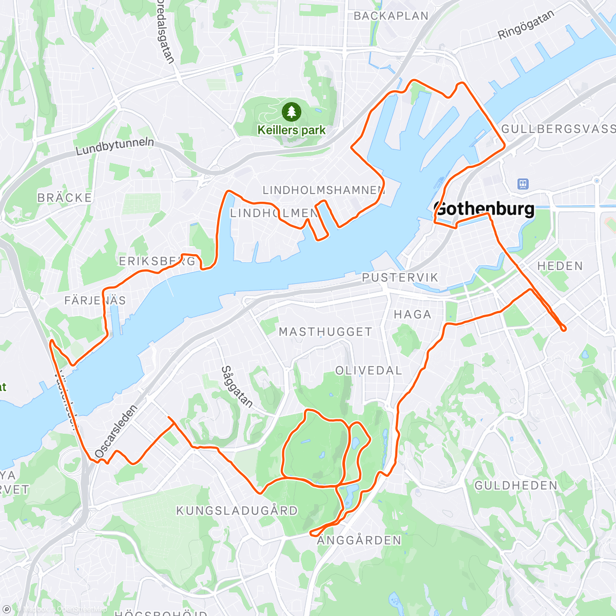 Map of the activity, Skejtrull 🌞