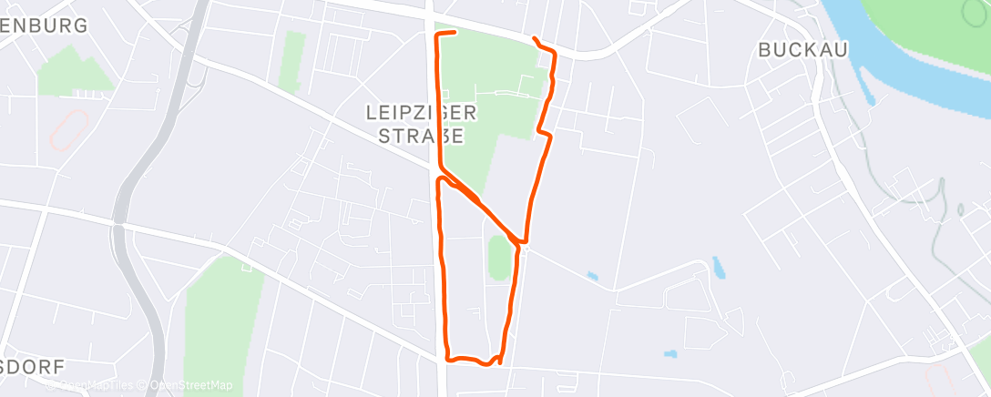 Карта физической активности (Lunch Run)