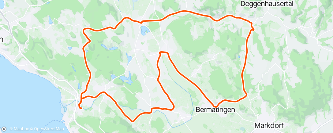 Карта физической активности (Abendradfahrt)