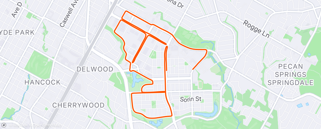 Map of the activity, Monday Mueller Mapper Madness