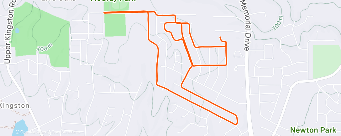 Map of the activity, It’s a chore trying to stay warm
