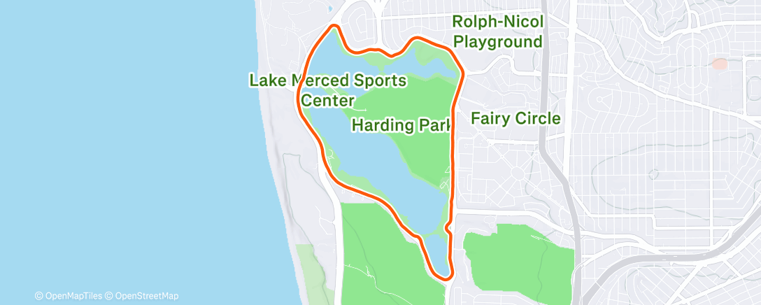 Map of the activity, Christmas Relays