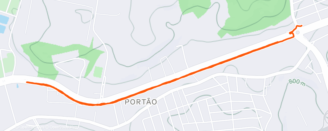 Карта физической активности (Corrida matinal)