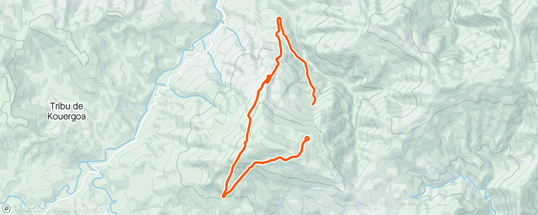 Map of the activity, Zwift - Climb Portal: Pla d'Adet at 100% Elevation in France