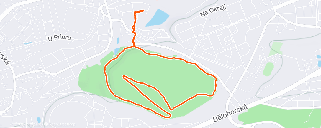 Map of the activity, Movement