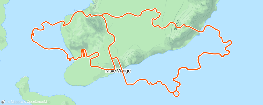 Map of the activity, Zwift - Spaded Sweetie in Watopia