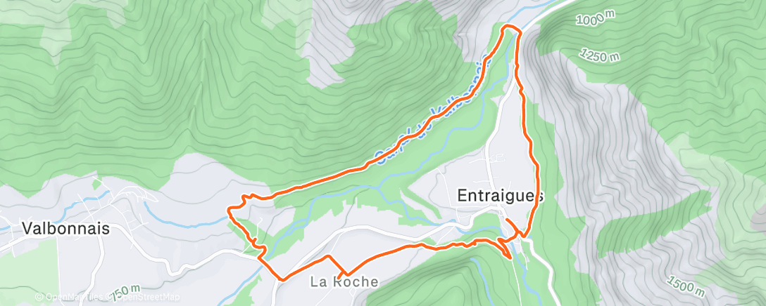 Map of the activity, Les canaux du valbonnais