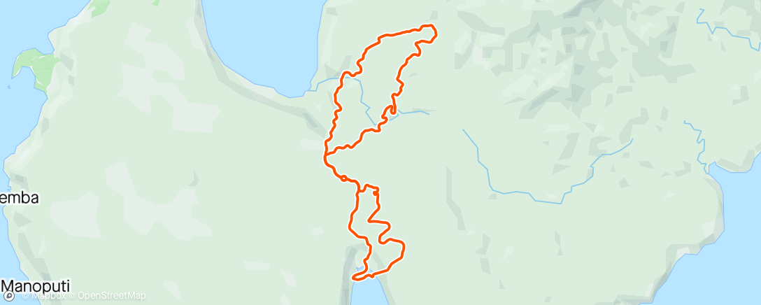 Map of the activity, Zwift - Race: Team DRAFT Sunday Race (A) on Wandering Flats in Makuri Islands