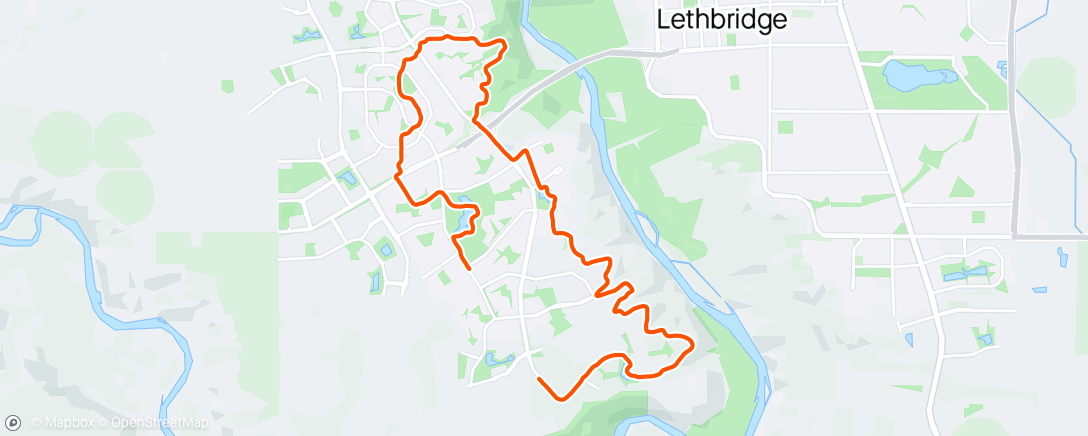 Map of the activity, Easy Endurance Gravel Ride