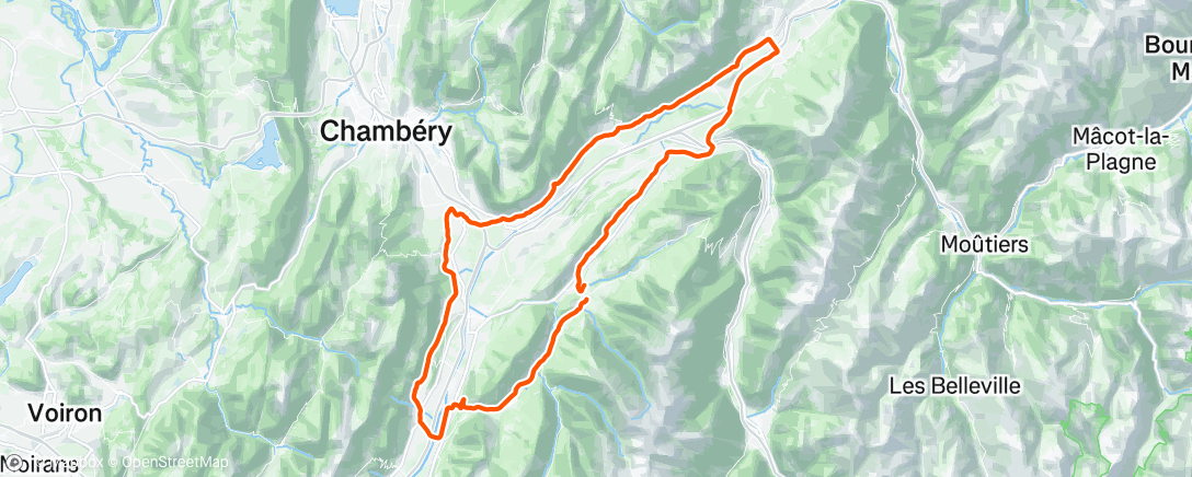 Mappa dell'attività Pas chaud ici 🥶