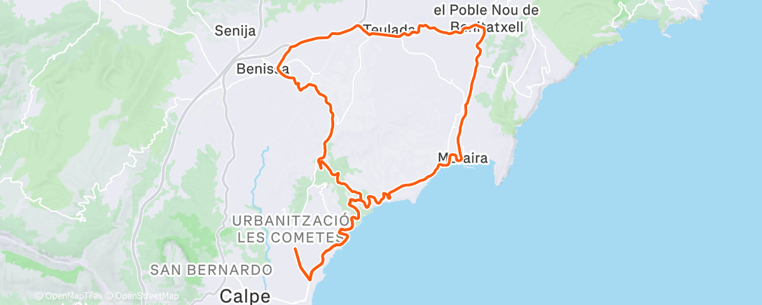 Map of the activity, Hoetel Classic