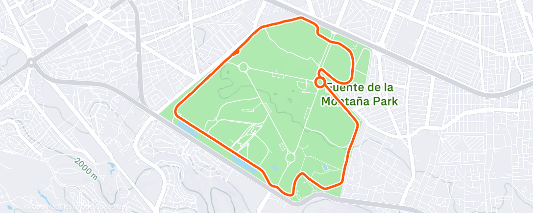 Map of the activity, Poco a Poco 🏃🏻