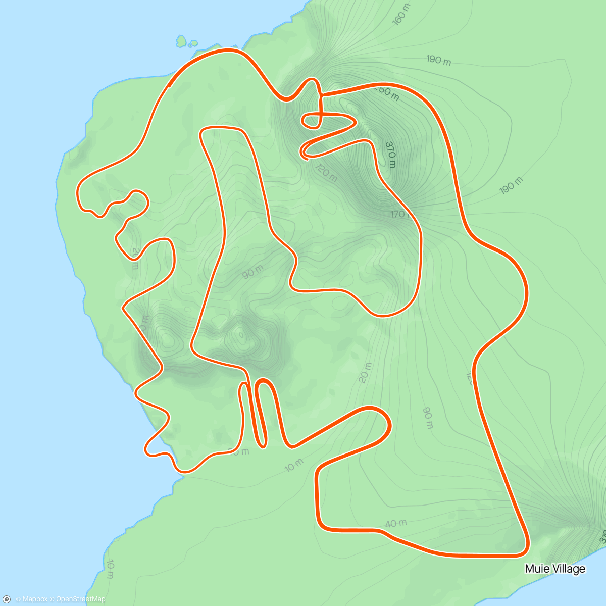 Map of the activity, A little ride with Anderson Paak