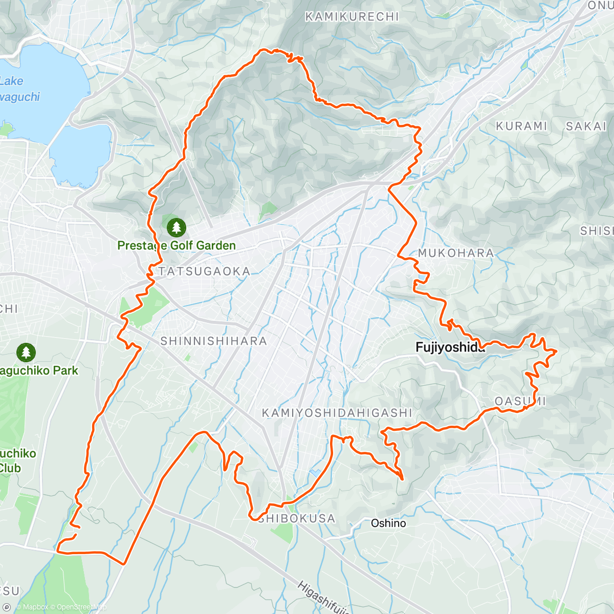 Map of the activity, 日本环富士山🥇