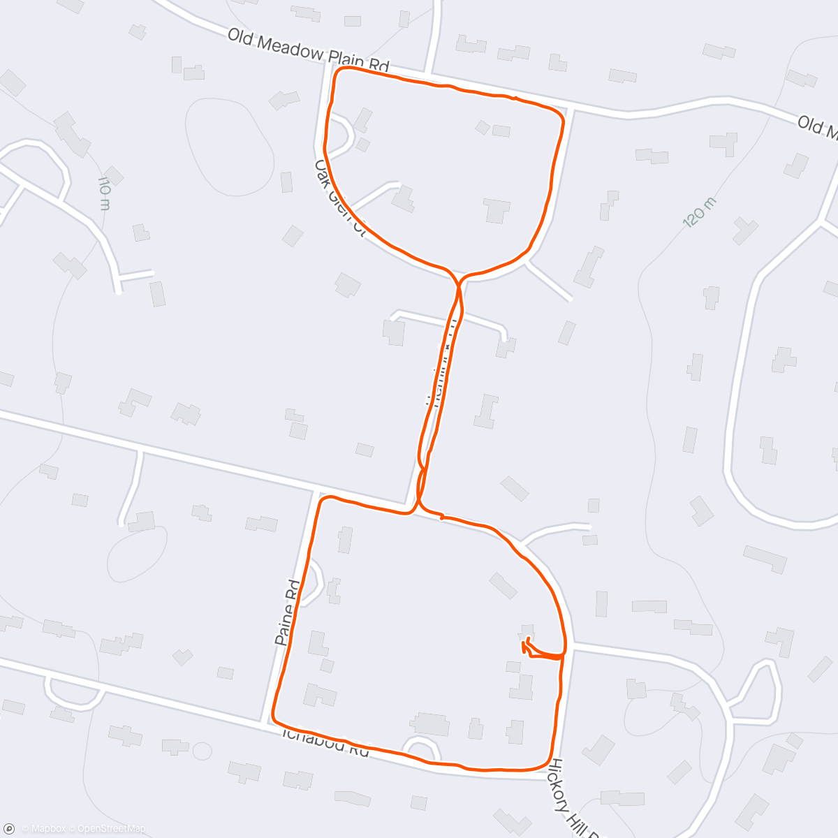 Map of the activity, Foster puppy poop stroll