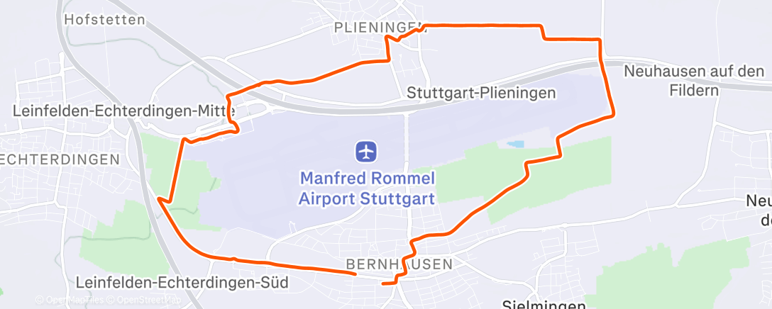 Map of the activity, Fluharunde