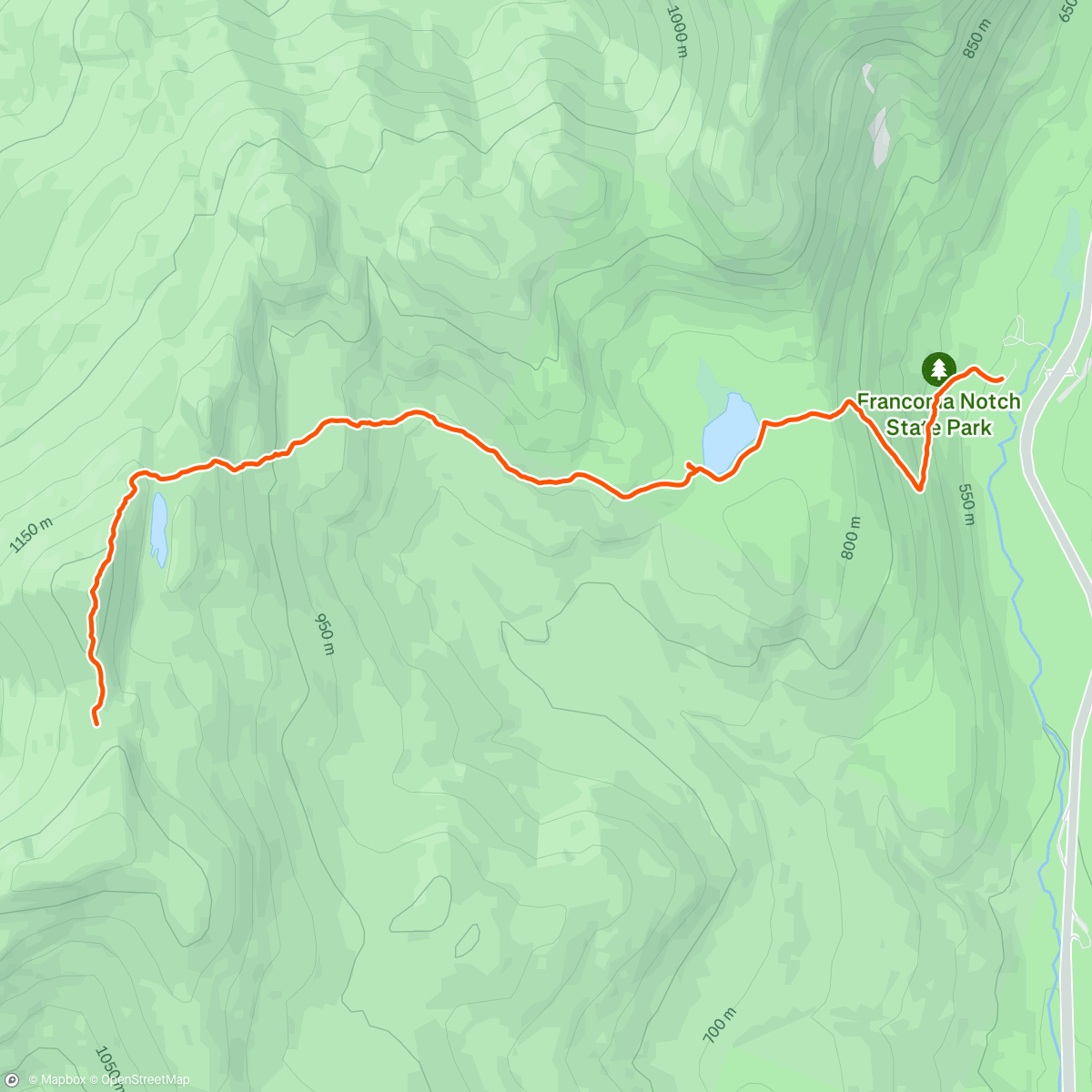 Map of the activity, North and South Kinsman