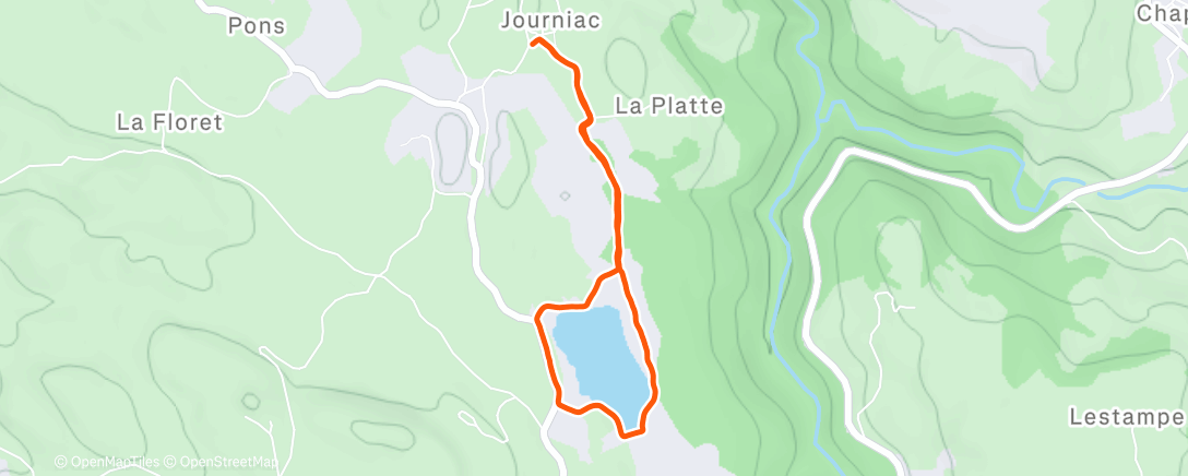 Map of the activity, Lièvre 🐰