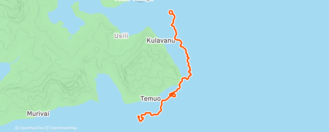 Map of the activity, Zwift - Southern Coast Cruise in Watopia