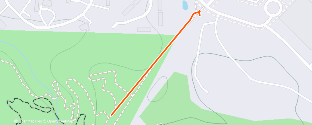 Map of the activity, Morning Mountain Bike Ride